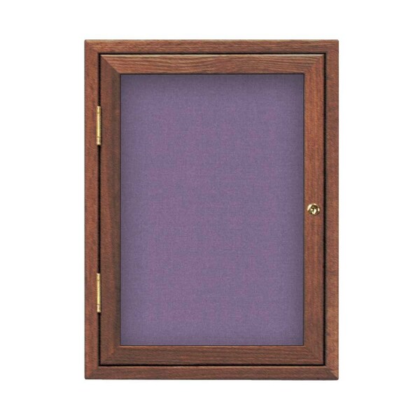 Sliding Glass Door Radius Letterboard, 72"x48", Black/Blue